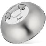 Small Yosukata Wok Lid (11,4-inch, Stainless Steel, Tempered Glass Insert)